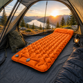 FALCON AirMat aufblasbare Isomatte in Orange für Camping und Wandern